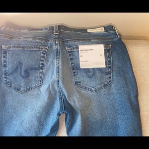 AG Brand New Prima Crop ag-ed denim jeans. Size 29